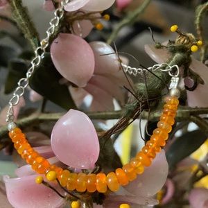 Vintage 925 Mexican opal bracelet